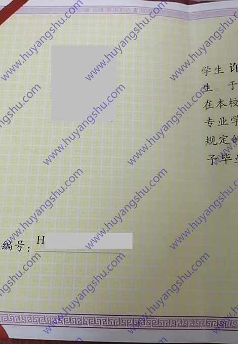 海南省民族技工学校2019年中专毕业证样本